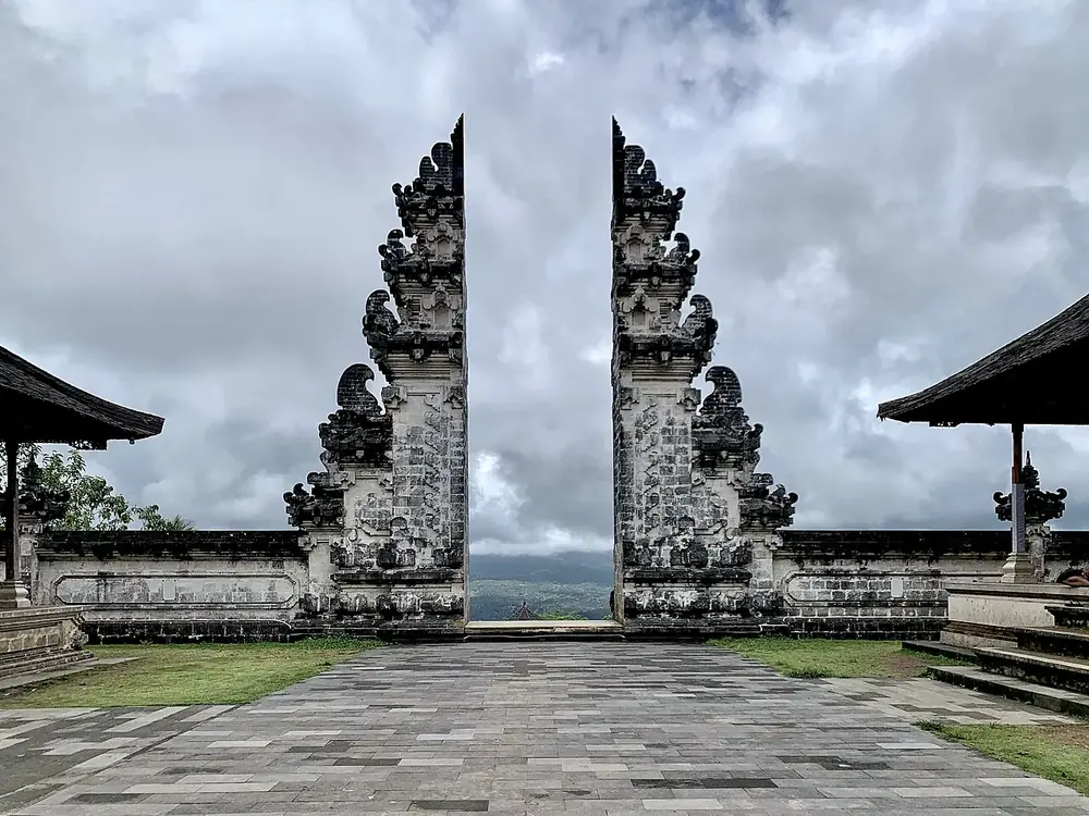 Gerbang surga, antri buat foto — Pura Lempuyang, Kemana aja dari Amed